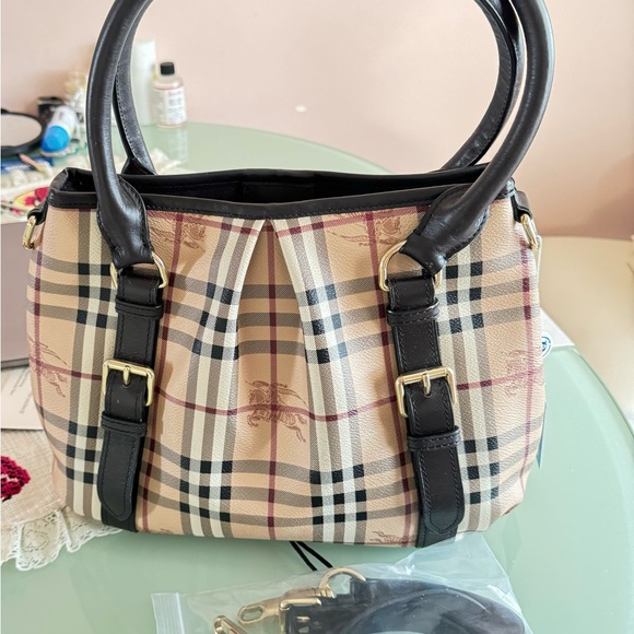 Authentic Burberry Nova Check 2 way shoulder crossbody bag NWOT - Picture 15 of 16